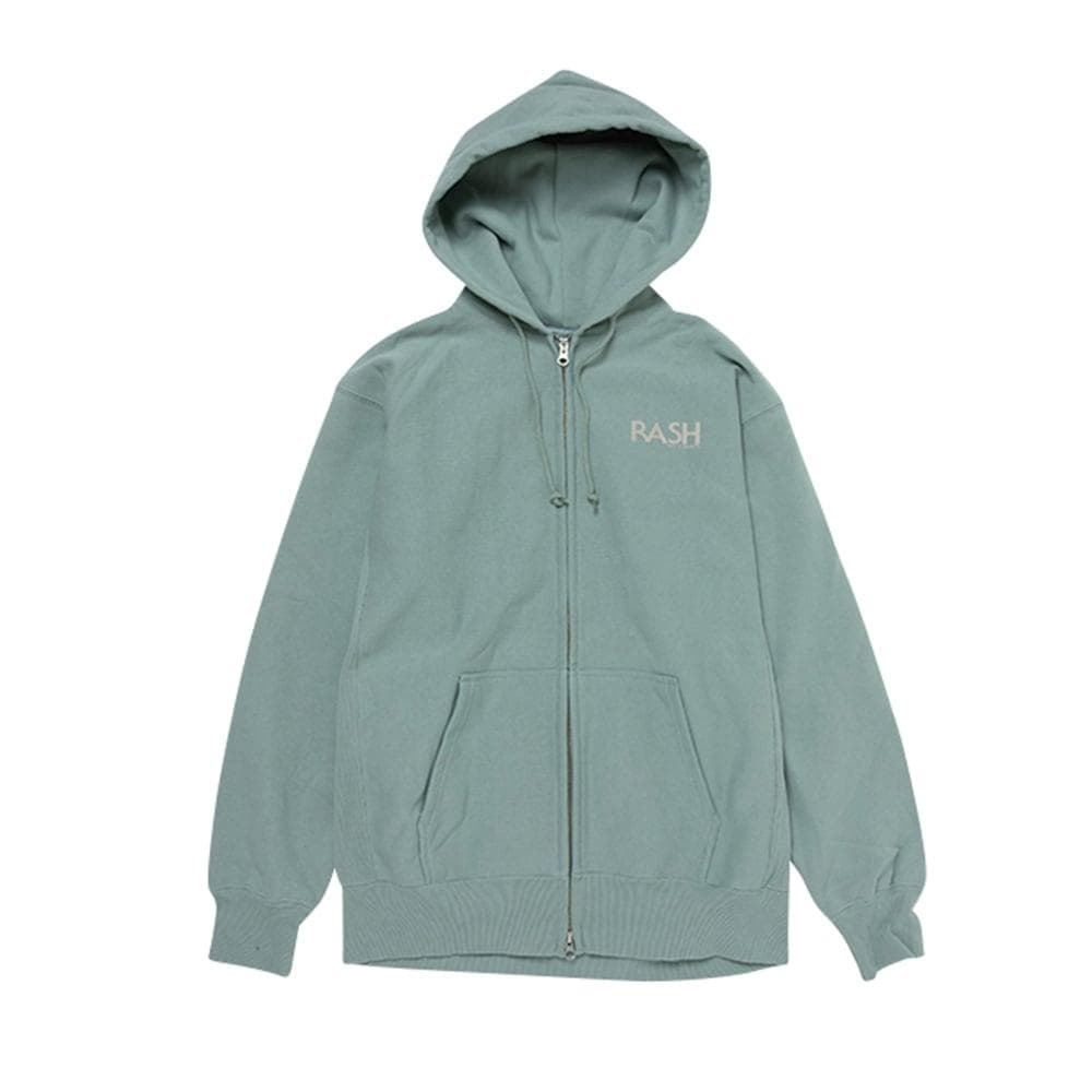 新色 RASH WETSUITS 2025 羽バックフルジップパーカー グリーン