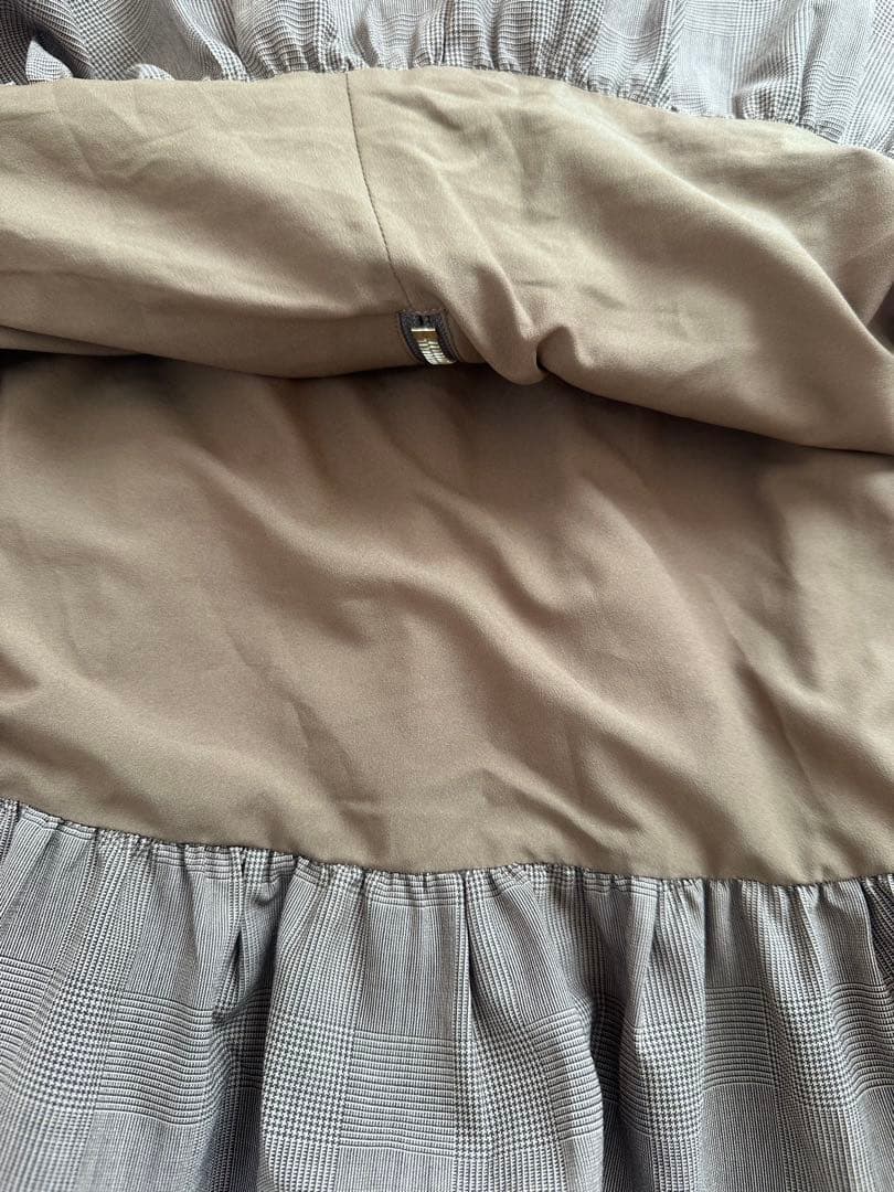 mark & lona 2025秋冬新作バルーンスカート38 グレンチェック