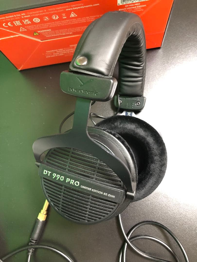【未使用】beyerdynamic DT990PRO 80Ω