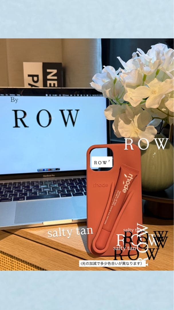 【全機種対応】 rhodeケースリップ付き