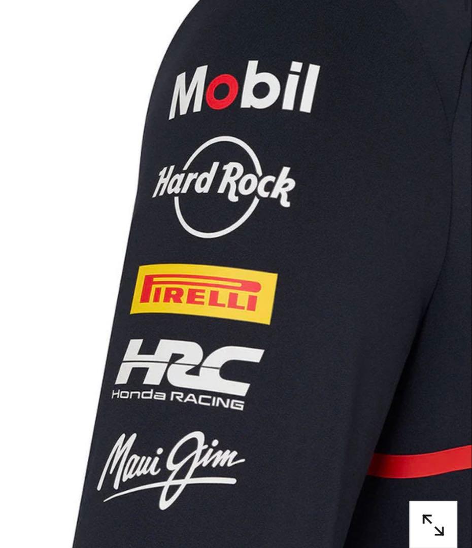 レッドブルレーシング チーム 1/4ジップ ミッドレイヤー ユーロL アジアXL