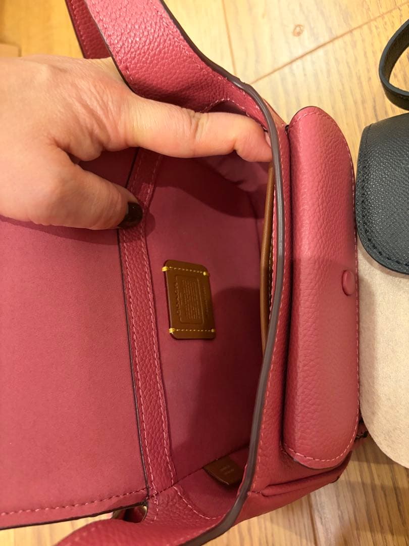 モ*ー様 オマケあり　タビー メッセンジャー 19・ブレイド　数回使用　コーチ