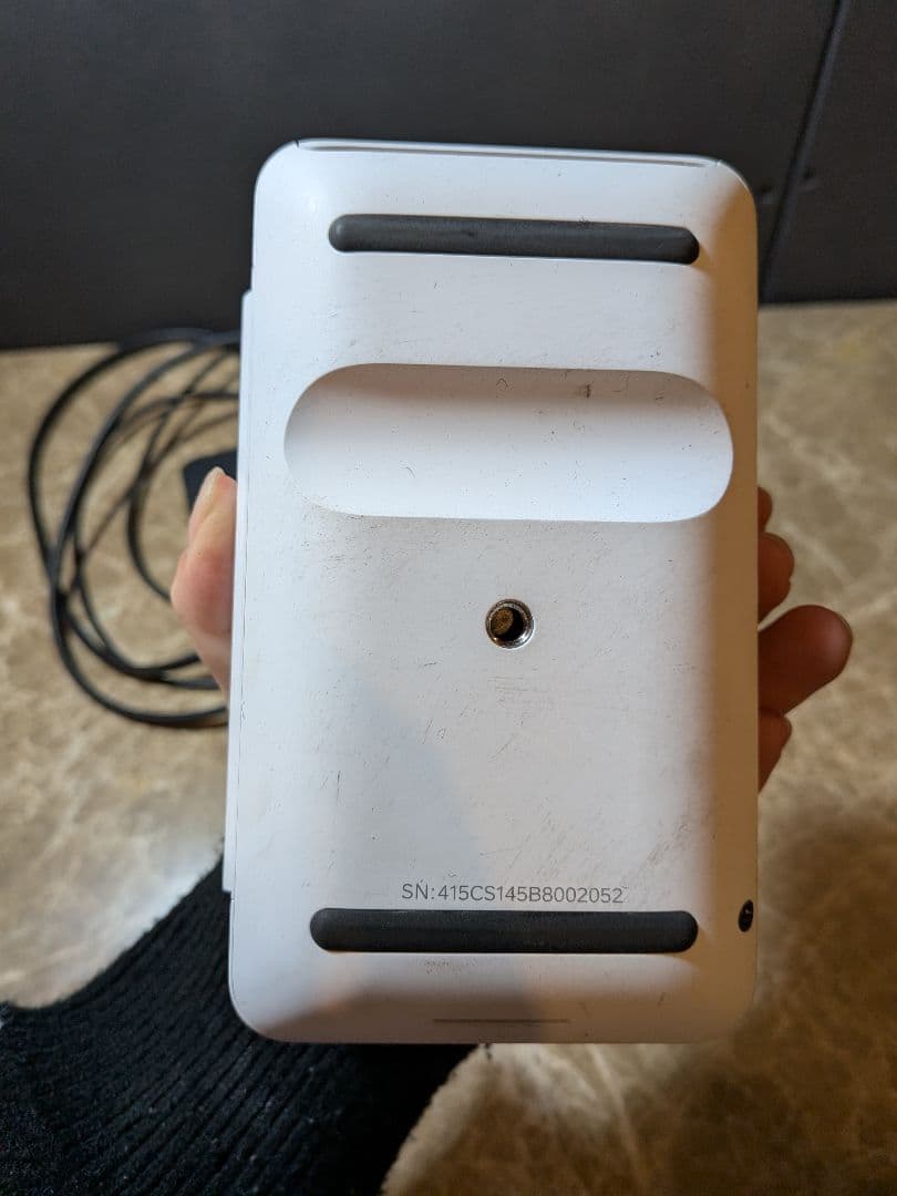 スクエアターミナル ホワイト 充電器付き 【レシート5個付】