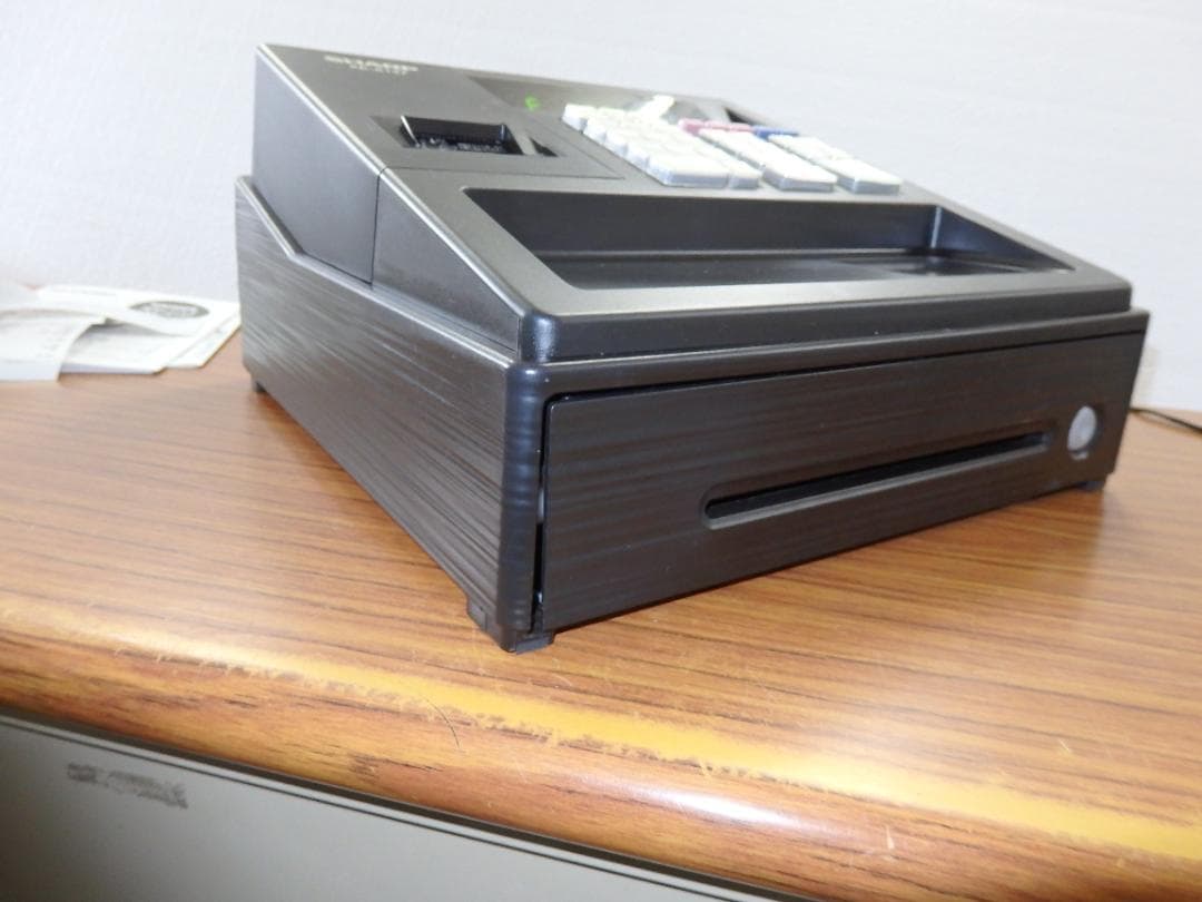 8020 年式大事 22年製 設定無料 XE-A147 レジスター 横型領収証