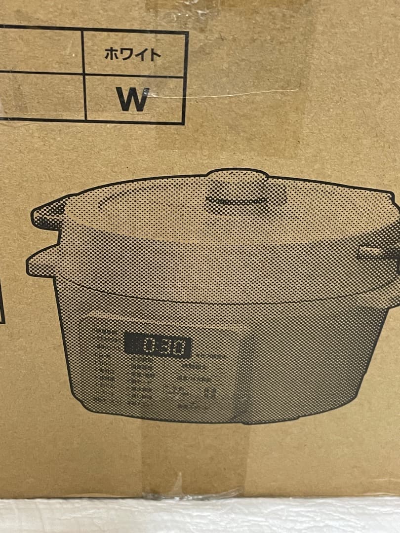 【未使用】アイリスオーヤマ電気圧力鍋 2.2L PC-MA2 ホワイト