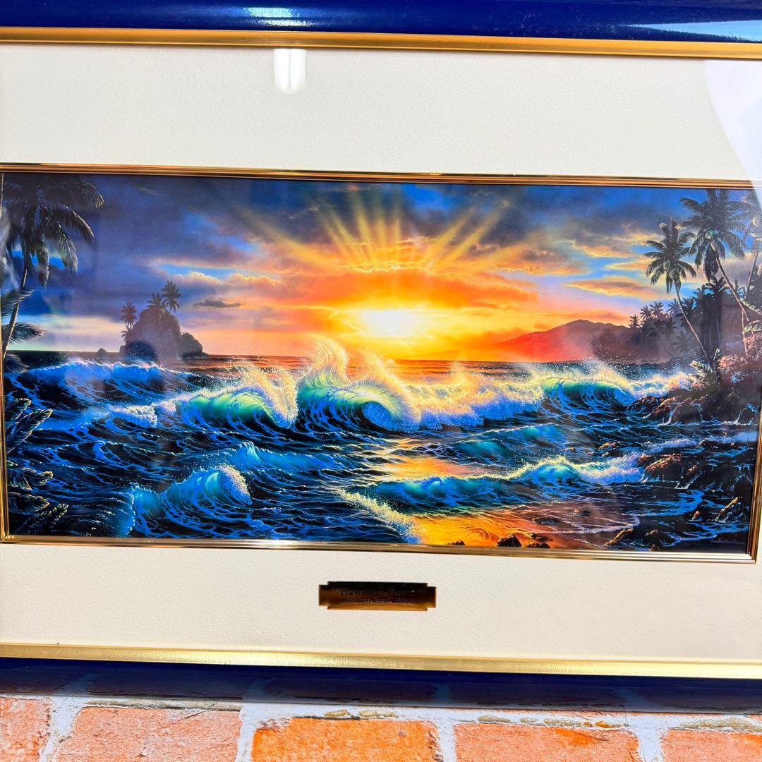 クリスチャンラッセン レプリカ 2点セット 額付き