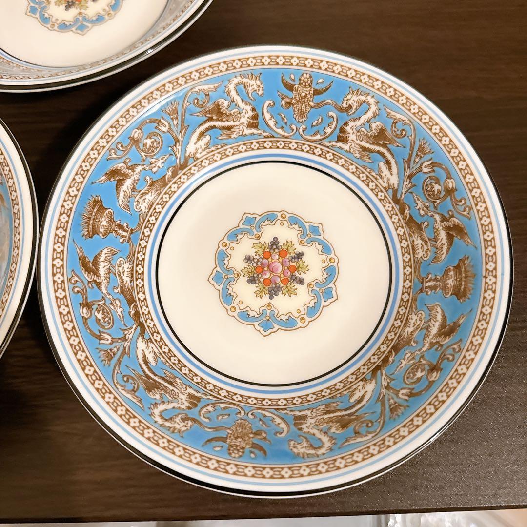 ウェッジウッド フロレンティーン ターコイズ ボウル　3個セット