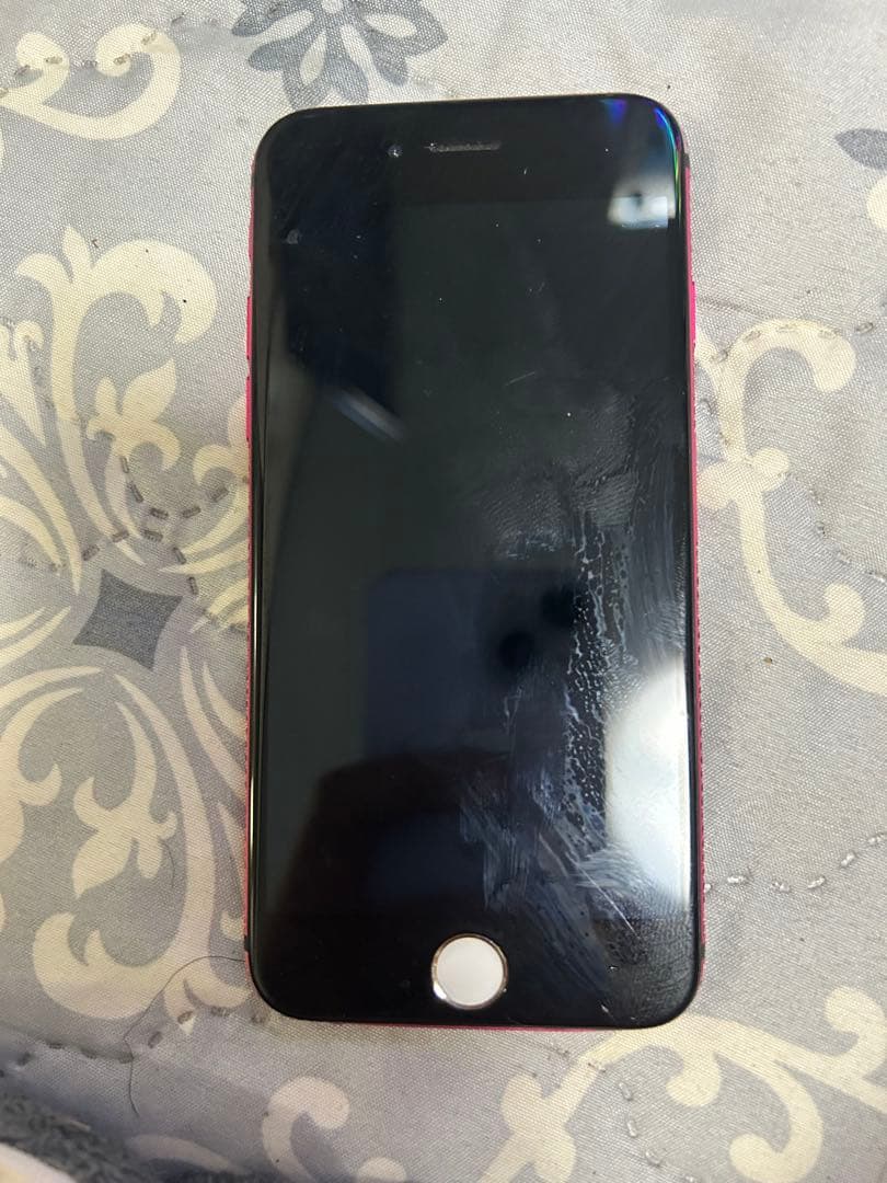 iPhone 6ピンク ストーン装飾付き