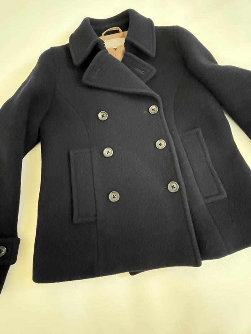 ＊マーガレットハウエル ウール カシミヤ ピーコート ショート ＊