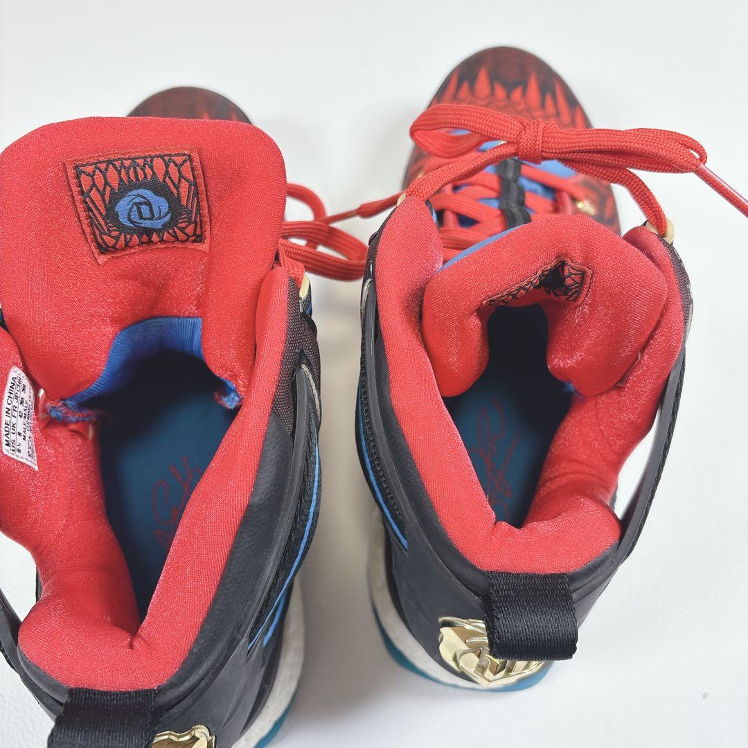 アディダス D Rose 6 Boost 26.5 バッシュ 赤 デリックローズ