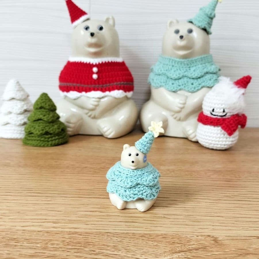 【オーダーページ】ならぶんですポーラーベア＊トナカイコーデ