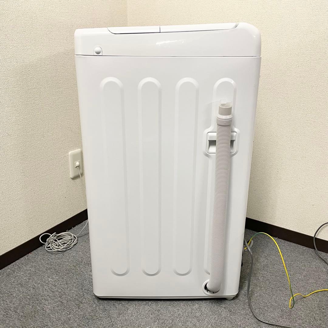 【美品】ハイアール 全自動洗濯機 4.5kg JW-U45MK 2024年製 F