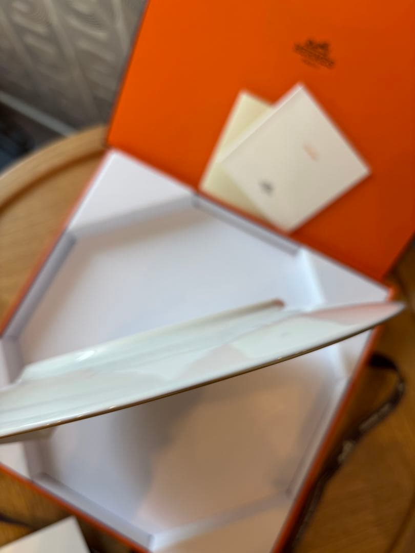 メ*ン様 エルメス　デザートプレート レモン〈カオルミ〉皿