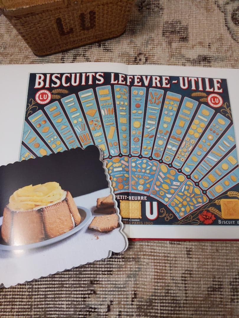 フランス　LUビスケット本　２冊