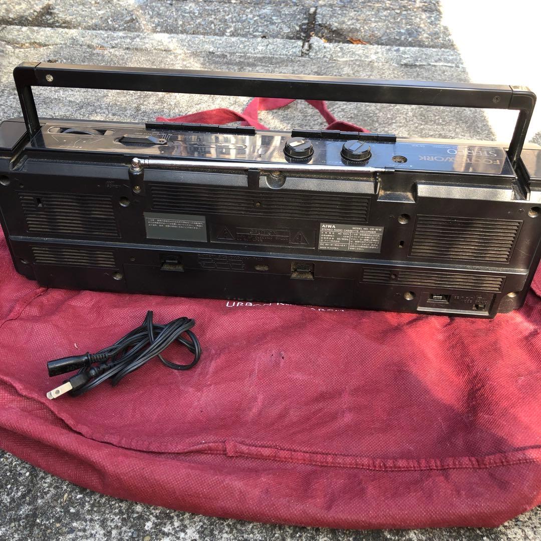 ラジカセ昭和レトロAIWA