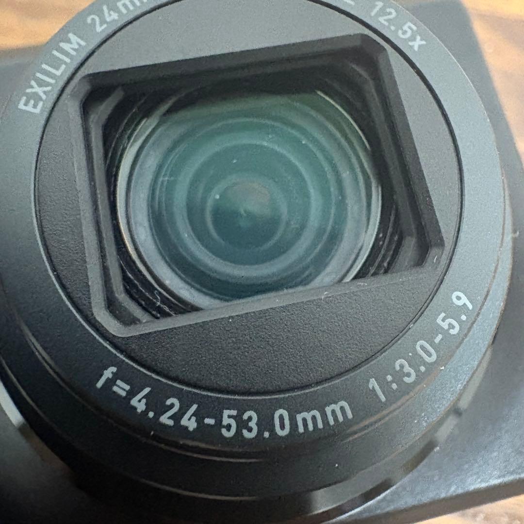 【ピンクの猫】CASIO EXILIM EX-H30 コンデジ ブラック