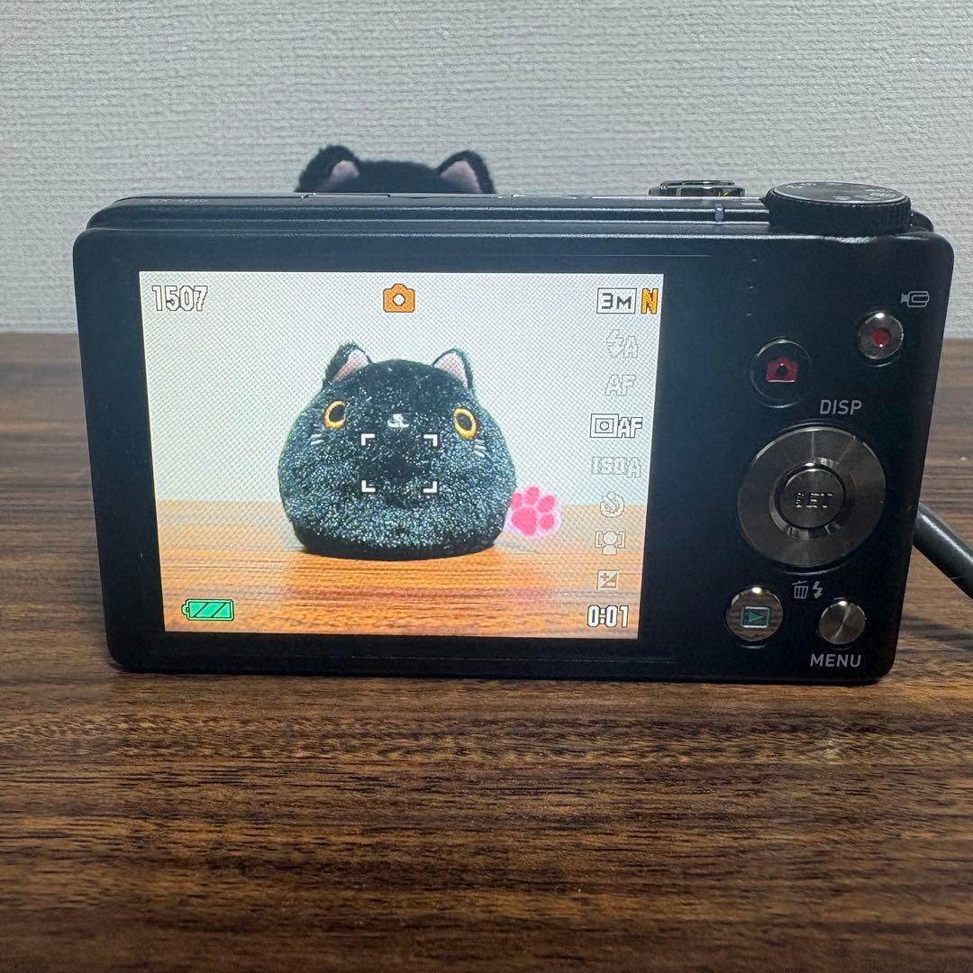 【ピンクの猫】CASIO EXILIM EX-H30 コンデジ ブラック