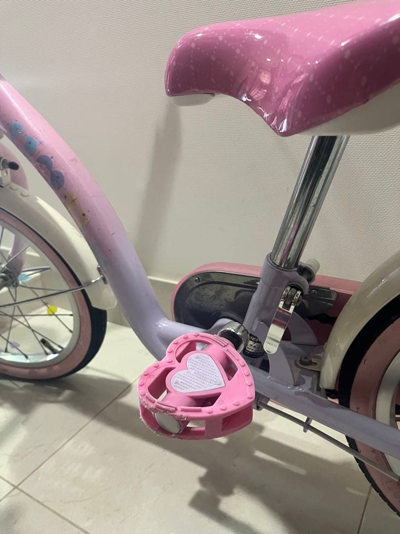 ディズニープリンセス 幼児用自転車 16インチ