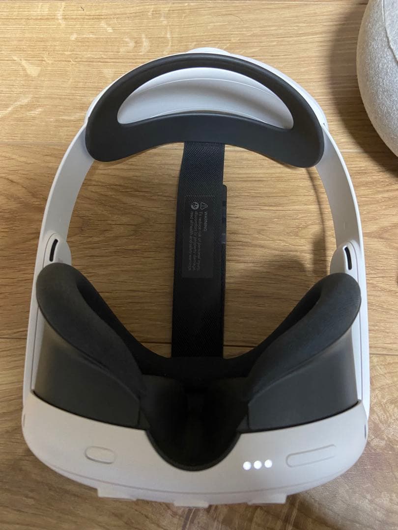 美品  quest 3 128gb エリートストラップ ケース付き