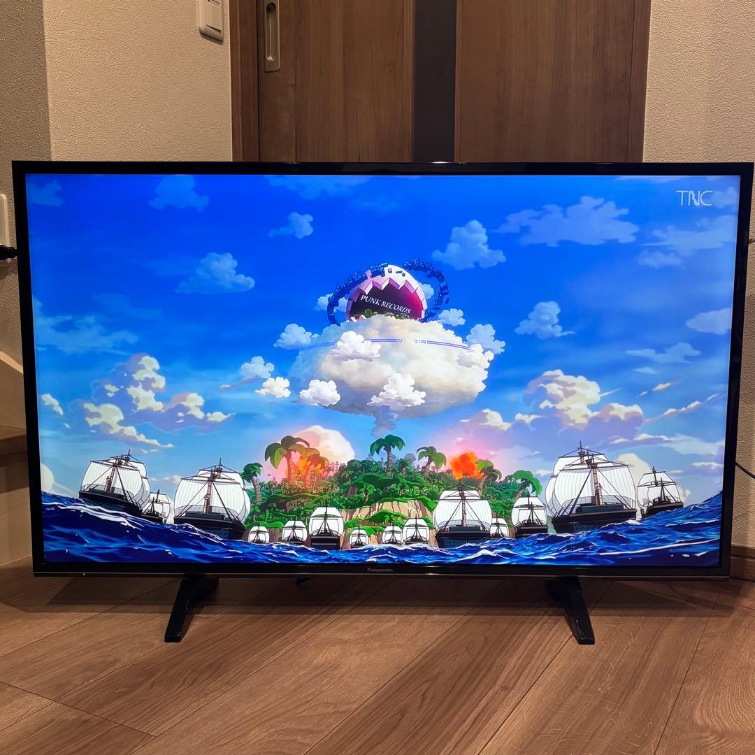 福岡発　パナソニック 43型 4K 液晶テレビ VIERA TH-43FX600