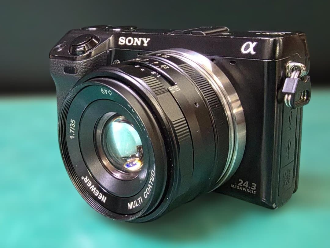 SONY NEX-7 + NEEWER 35mm F1.7 レンズ