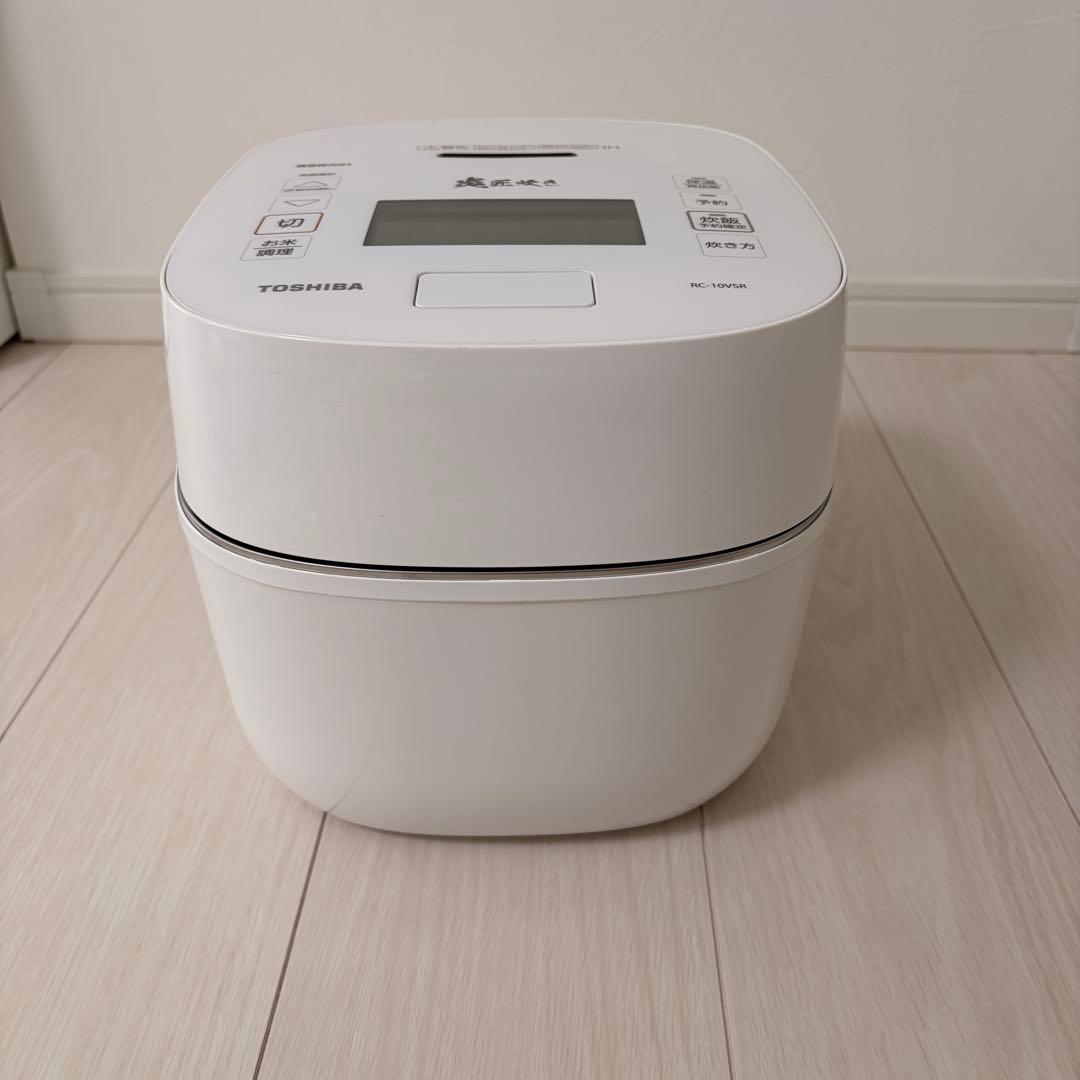 東芝 真空圧力IH炊飯器 炎匠炊き RC-10VSR 5.5合 40時間保温