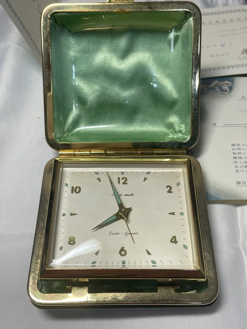 SEIKOSHA トリッププ・メイト時計　希少コレクション級　ゼンマイ式