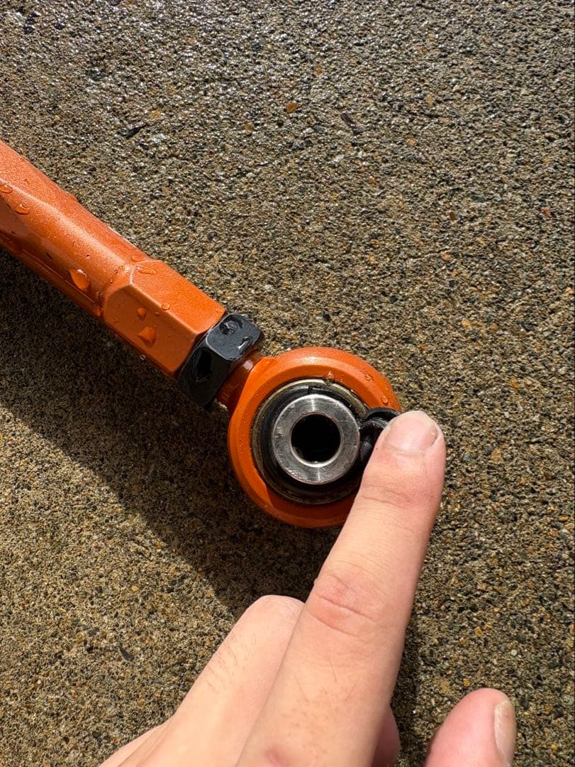 リアアッパーアームトーコントロールアーム　リアトーロッド　アダプター