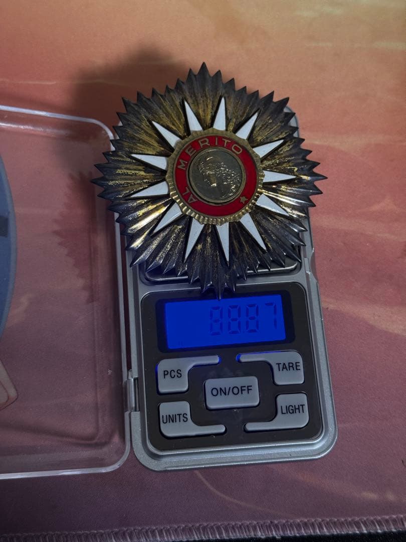 アルゼンチン 五月勲章 純銀製 勲二等 ケース、略绶付き 外交官用 勲章 徽章