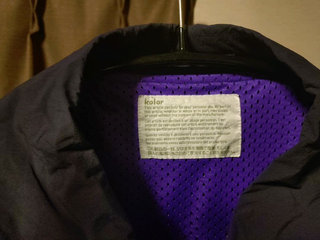 ジャケット・アウター kolor Nylon Typewriter Coat