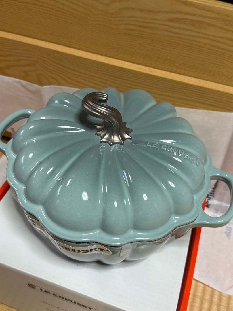 ⭐︎お値下げ⭐︎ LE CREUSET パンプキン型　24cm シーソルト