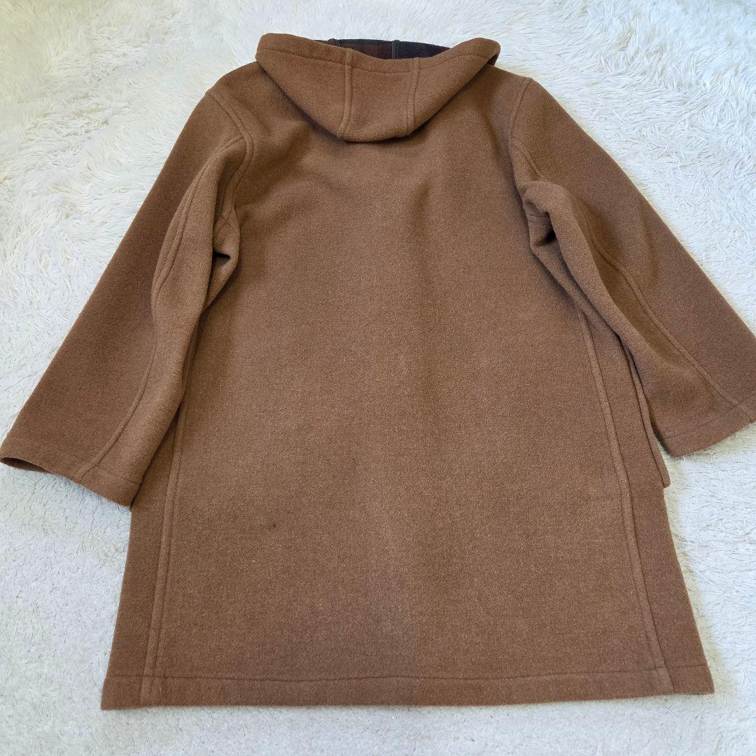 美品 モンゴメリー ダッフルコート カシミヤ混 チベット サイズL相当 ブラウン