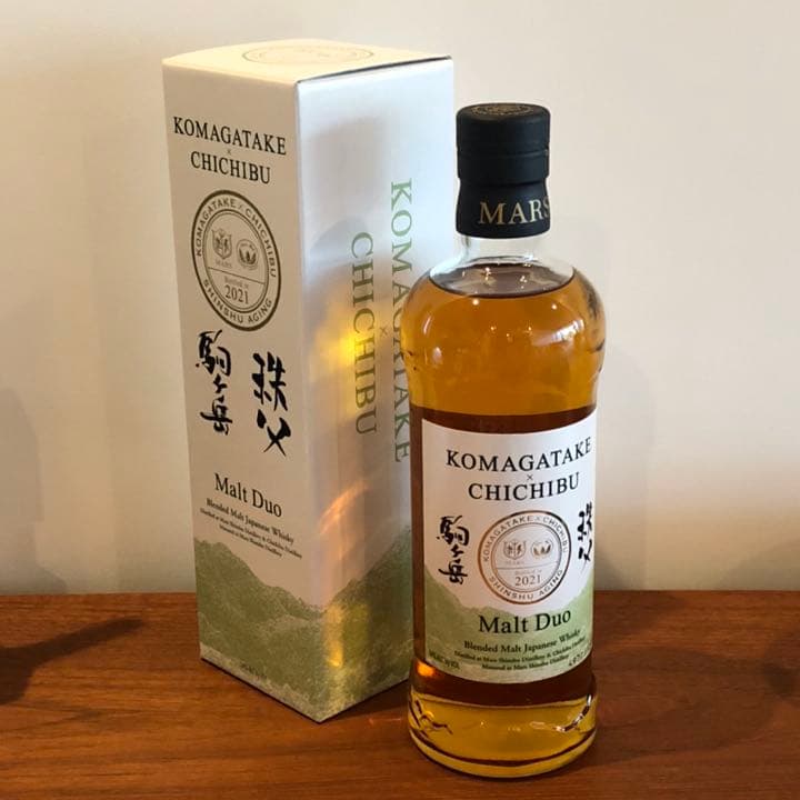 限定品未開封　マルスウィスキー　モルトデュオ　駒ヶ岳 x 秩父