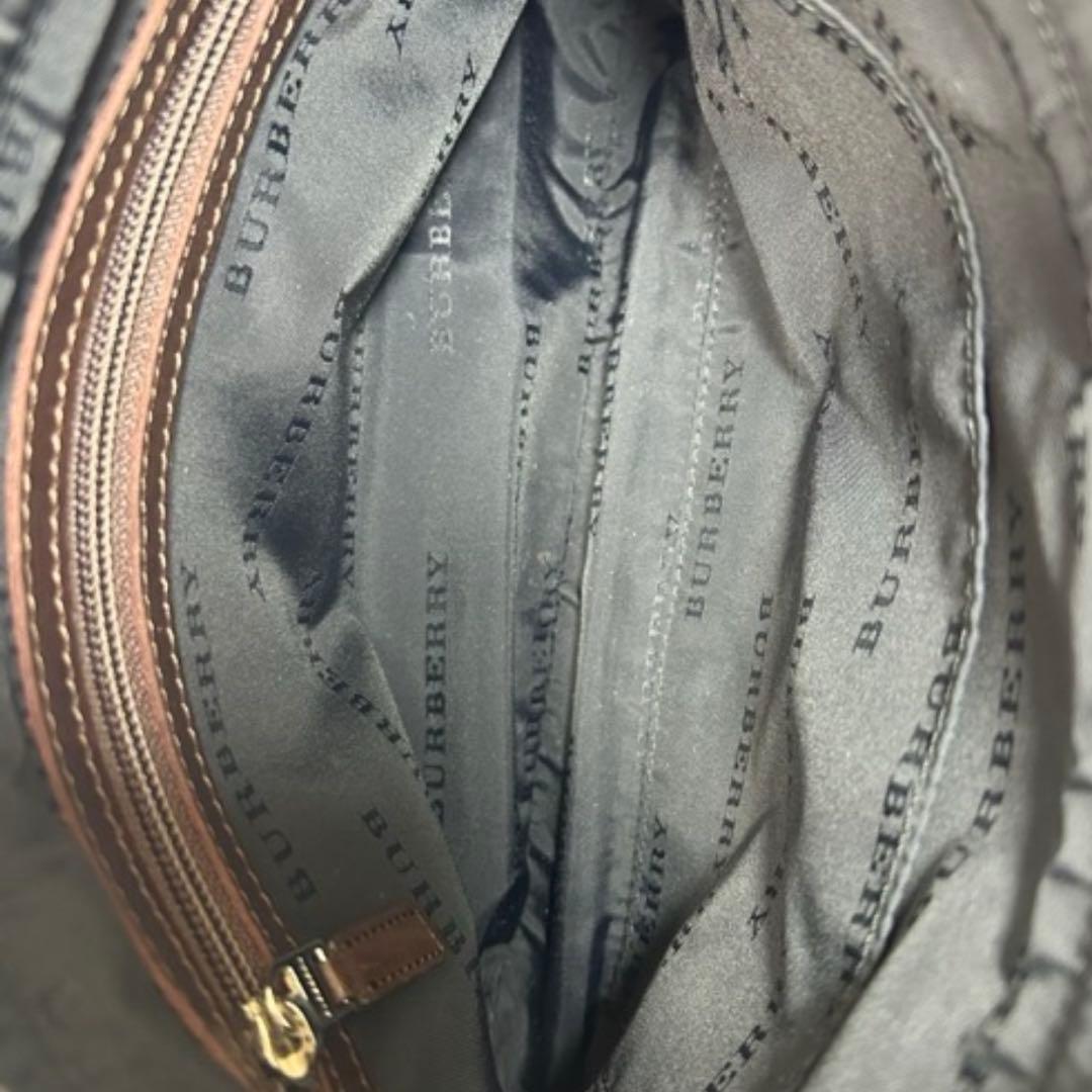 【極美品】バーバリー ショルダーバッグ レザー ノバチェック 肩掛け 斜め掛け