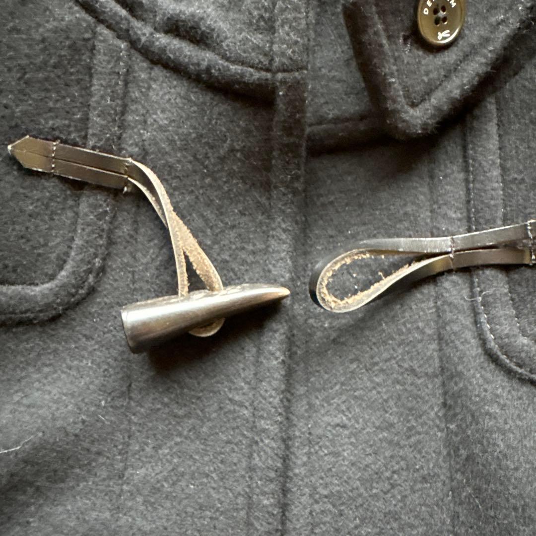 x*a様 デンハム　ダッフルコート　黒 サイズ　L