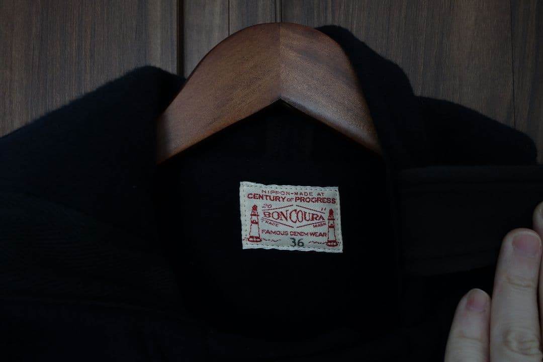 boncoura ボンクラ ダッフルコート 36