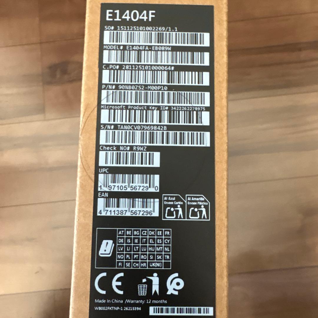 ASUS Vivobook E1404F ノートPC
