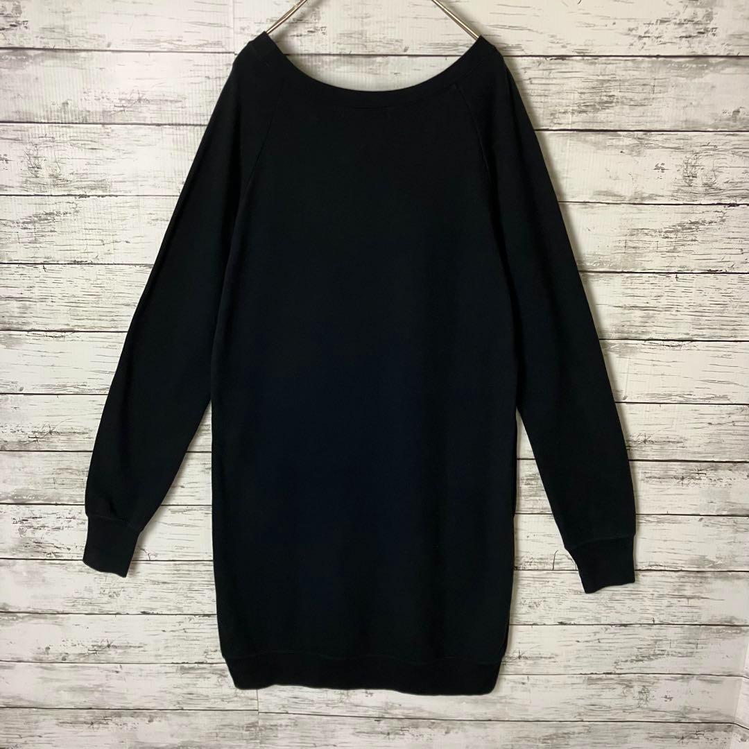 ヒステリックグラマー マルチカラー ロングスウェット ワンピース チュニック