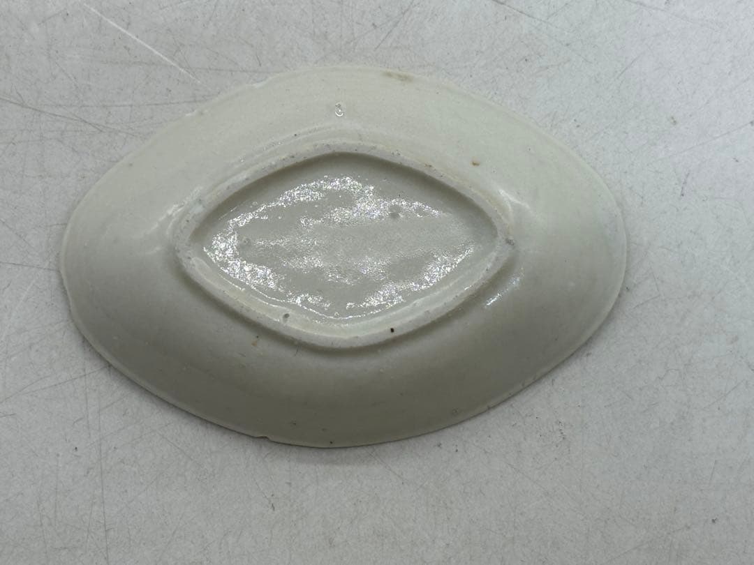 時代　白磁　菱形小皿7点　豆皿　送料込み260131