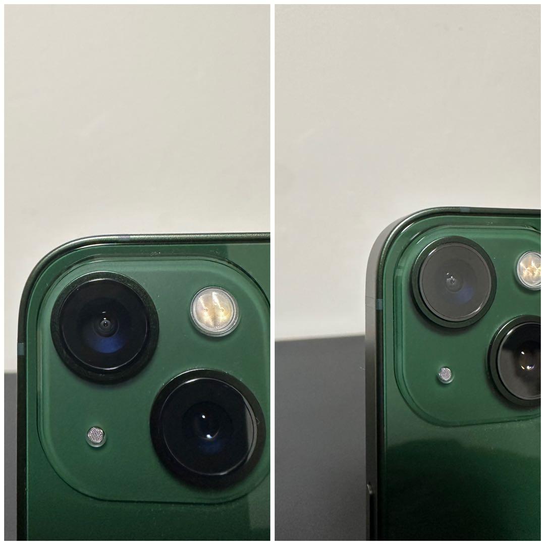 iPhone 13 美品128GB ( 電池100% )★ グリーン ★