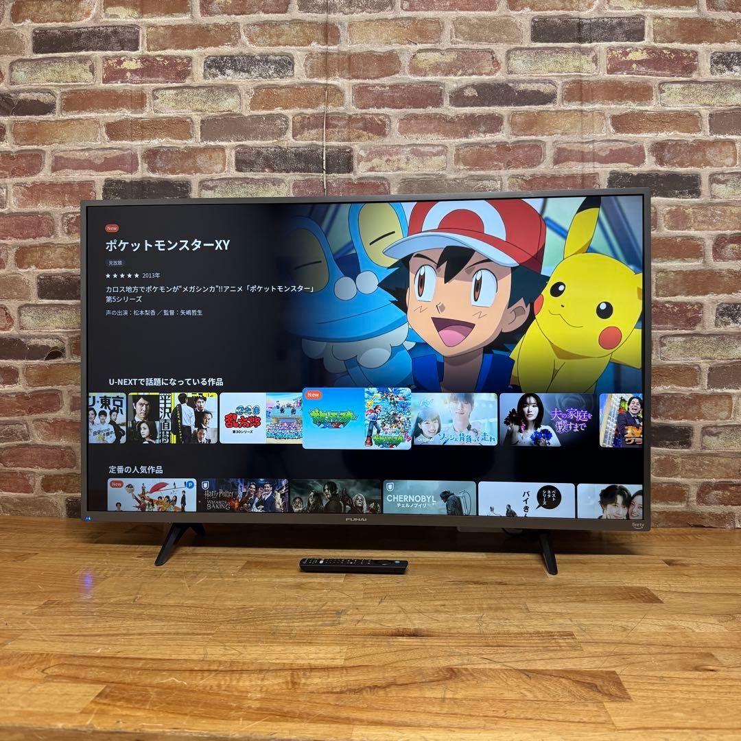 FUNAI 43V型 4K 液晶テレビ Fire TV搭載 FL-43UF340