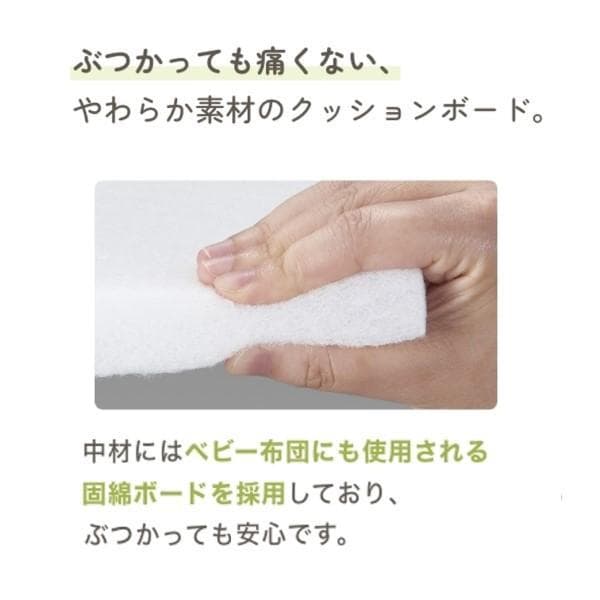 PEPPYぶつかりと挟まりを防ぐやわらかクッショ 大小12枚セット