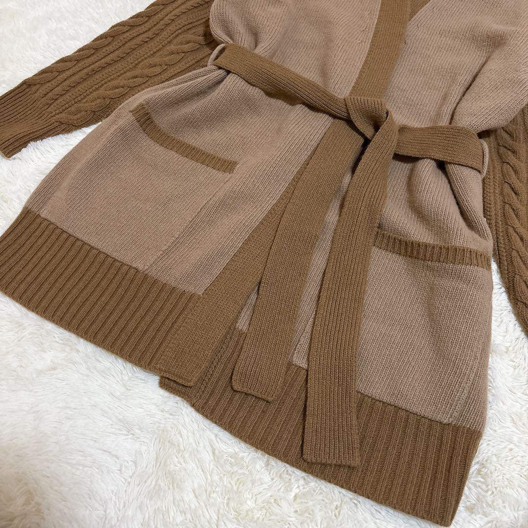 Yuko Sasaki ☆マックスマーラ ロングカーディガン ニットコート