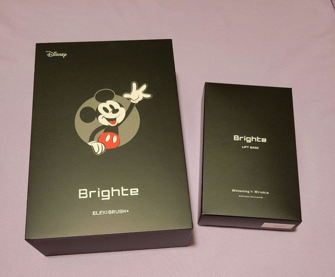 【最新モデル】ミッキー ブライト エレキブラシ プラス & マスクセット