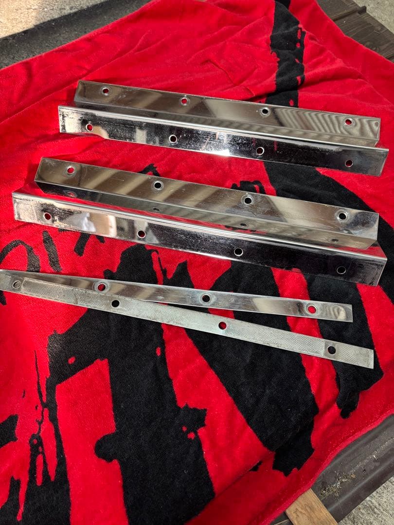 2トン　3トン　ステンレスリアフェンダー　デコトラ　デュトロ　キャンター　エルフ