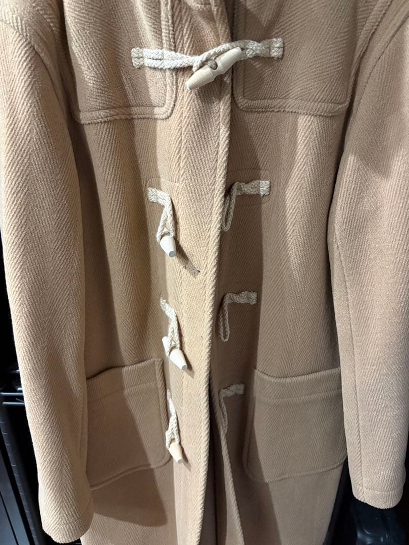 ロンハーマン　ウールヘリンボーン ダッフルコート