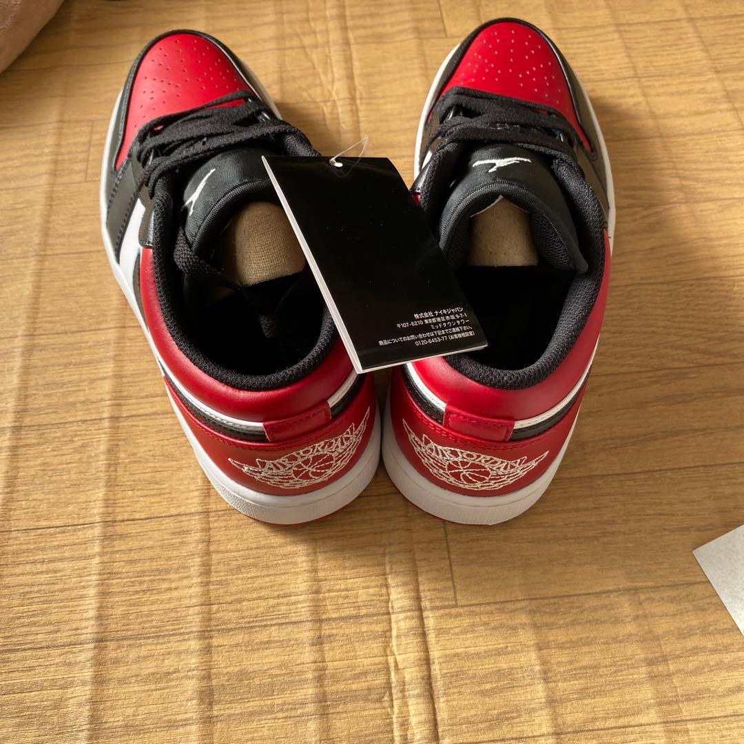 エアジョーダン 1 ロー レッド/ブラック/ホワイト