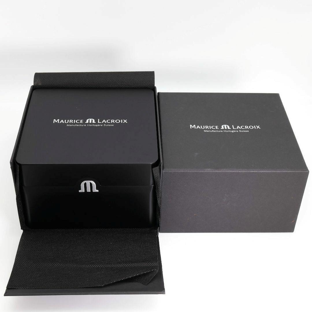 稼働 モーリスラクロア 腕時計 11Pダイヤ ホワイトシェル 新品電池 2119