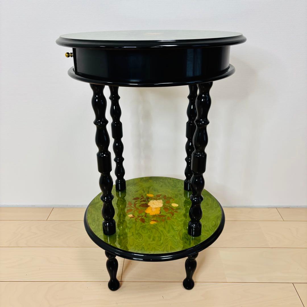 イタリア製　サイドテーブル　アンティーク　ビンテージ　送料込み