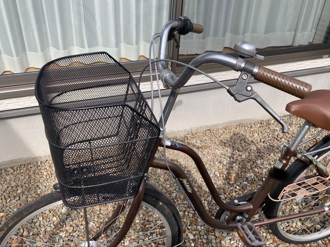 自転車 26インチ 変速6段 ブラウン 直接引取り限定 岐阜